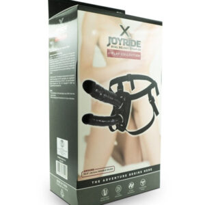 Excellent Power X Joyride 15.5" PVC U-Shaped Dildo Dual Slight Strap-On