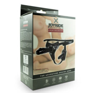 Excellent Power X Joyride 6" & 5" Dual Delight Strap-On