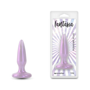 Fantasia - Pleasure Plug - Mini - Orchid - Purple 8.4 cm Mini Butt Plug