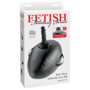 Fetish Fantasy Body Dock Inflatable Love Ball with 14cm Dildo