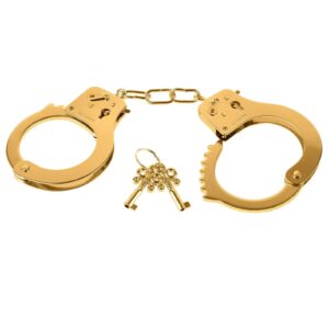 Fetish Fantasy Gold Metal Cuffs