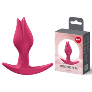 Fun Factory BOOTIE FEM Raspberry - Raspberry Red 8.5 cm Butt Plug