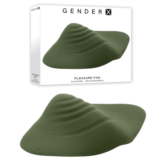 Gender X PLEASURE PAD - Green USB Rechargeable Grinding Pad