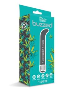 Global Novelties Prints Charming Buzzed 7" G Spot Vibe Canna Queen