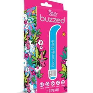 Global Novelties Prints Charming Buzzed 7" G Spot Vibe Stoner Chick