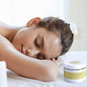 Grapefruit body scrub