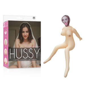 Hussy Gwen Seated Inflatable Love Doll PVC