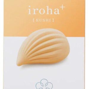 iroha+ Kushi Waterproof Clitoral Vibrator Peach