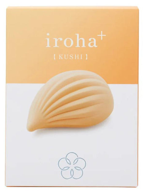 iroha+ Kushi Waterproof Clitoral Vibrator Peach