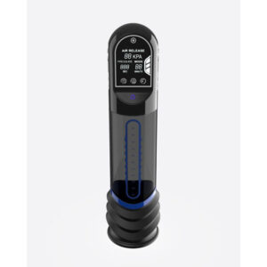 ISP90 Curve Infrared Automatic LCD Penis Pump Blue
