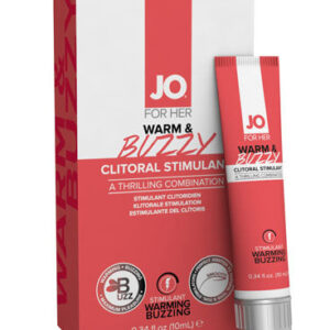 JO Warm and Buzzy Clitoral Cream 10ml