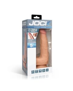 Jock Hard-Core 5" Triple Density Dildo with Balls