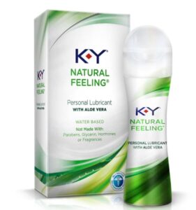 K-Y Natural Feeling Personal Lubricant Gel With Aloe Vera 1.69 oz