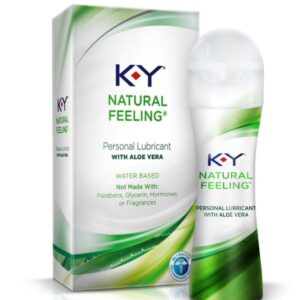K-Y Natural Feeling Personal Lubricant Gel With Aloe Vera 1.69 oz