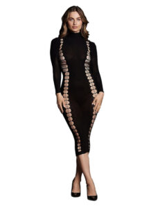 La' Desir Shade Carme Dress with Turtleneck