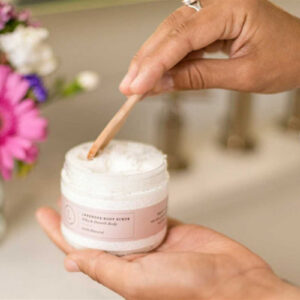 Lavender body scrub
