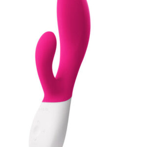 Lelo Ina Wave 2 Powerful Vibrator Wider Range Of Intensities Triple Action Massager - Cerise