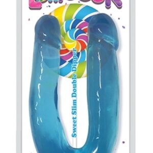Lollicock Sweet Slim Double Dipper Berry Dildo
