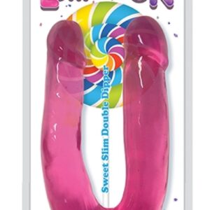 Lollicock Sweet Slim Double Dipper Cherry Dildo