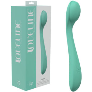 LOVELINE Juicy - Green - 21.5 cm USB Rechargeable Vibrator