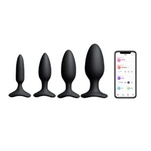 Lovense Hush 2 Bluetooth Vibrating Butt Plug - Anal Toys