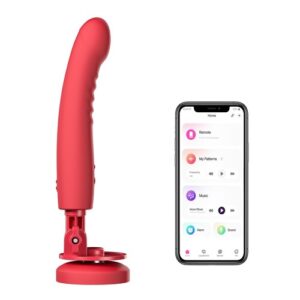 Lovense Mission 2 App Enabled Touch Sensitive Vibrator - Vibrators