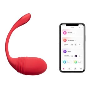 Lovense Vulse Bluetooth Thrusting Egg - Vibrators
