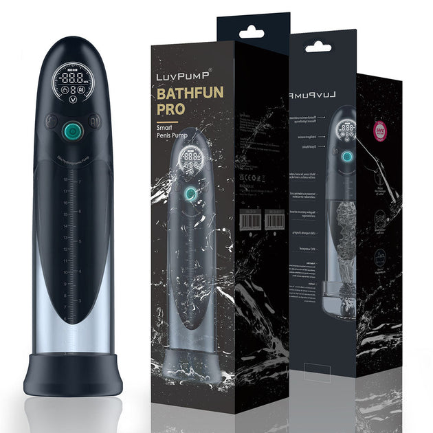 LuvPump Bathfun Pro - USB Rechargeable Waterproof Smart Automatic Penis Pump
