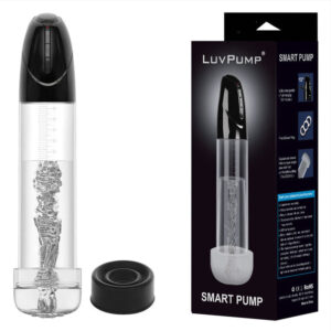 LuvPump Smart Penis Pump - Clear USB Rechargeable 2-in-1 Automatic Penis Pump