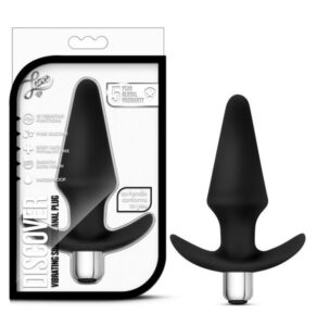 Luxe Discover Black - Blush Novelties Vibrating Anal Plugs Luxe Discover Black - Blush Novelties Vibrating Anal Plugs