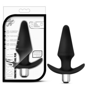 Luxe Discover Black - Blush Novelties Vibrating Anal Plugs