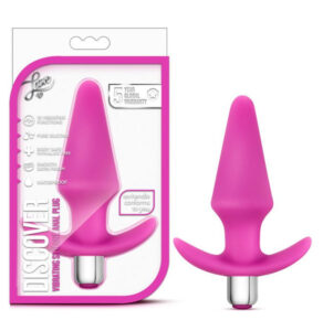 Luxe Discover Pink - Blush Novelties Vibrating Anal Plugs
