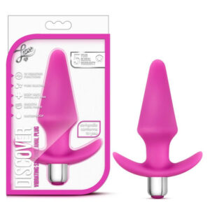 Luxe Discover Pink - Blush Novelties Vibrating Anal Plugs