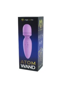 Magic Touch Atom Little Boy Vibrating Wand Purple - Online Only