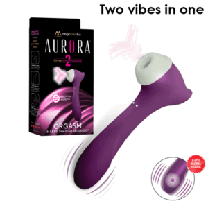Magic Touch Aurora Clitoral Suction and G Spot Vibrator