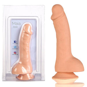 Maia Kyle 8 Inch Medical Grade Silicone Suction Cup Dong