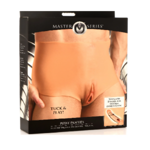 Master Series Pussy Panties Silicone Vagina and Ass Panties
