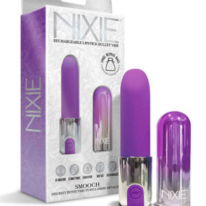 Nixie Smooch Rechargeable Lipstick 3.75 Bullet Vibrator