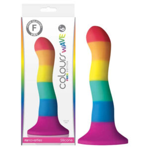 NS Novelties Colours Pride Edition Dong - 6'' Wave
