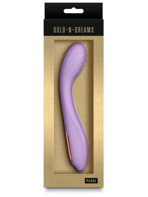 NS Novelties Gold-n-Dreams Pearl Tanzanite G-Spot Vibrator