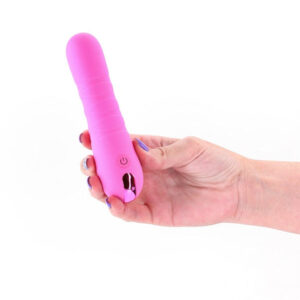 NS Novelties Pretty in Pink Crush Pink Thrusting Vibrator