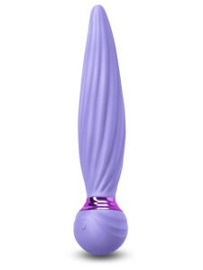 NS Novelties Sugar Pop Twist Purple Wand Massager NS Novelties Sugar Pop Twist Purple Wand Massager