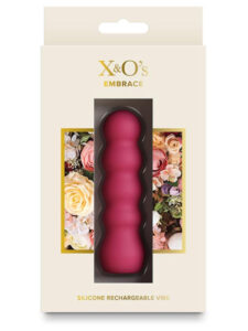 NS Novelties X and Os Embrace Rose Wand Massager