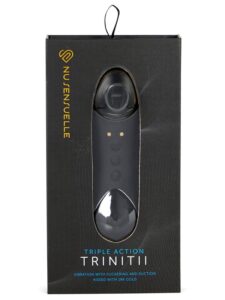 NU Sensuelle Trinitii Clitoral Sucking Toy Tongue Vibrator - 18K Gold Edition
