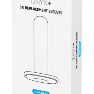 Onyx+ Replacement Sleeve 3 Pack Standard Fit