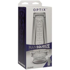 OPTIX Crystal Masturbator Clear