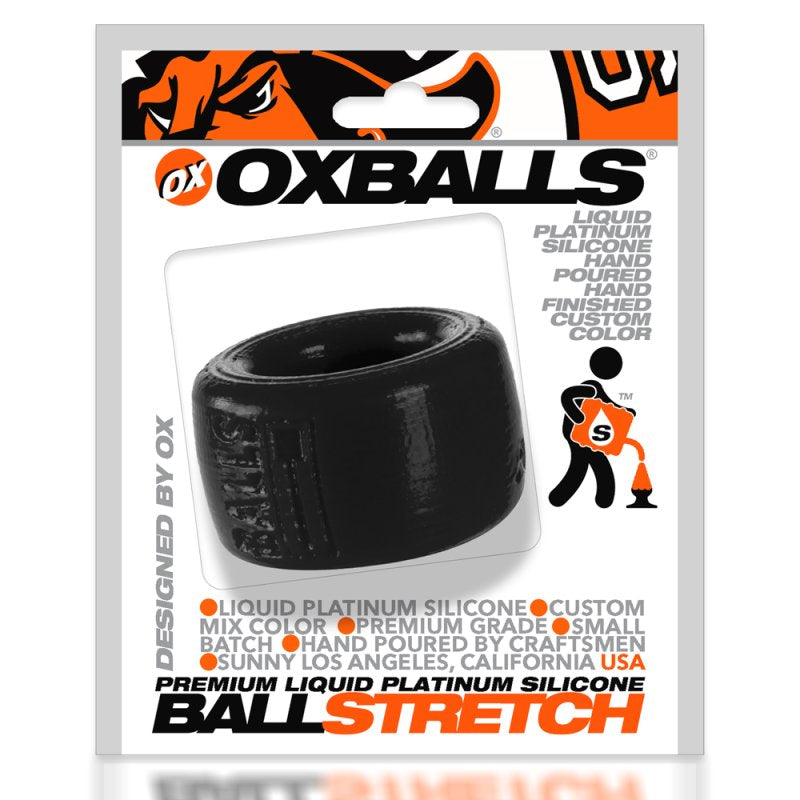 Oxballs Balls-T compact & stackable ballstretcher Black Cock Ring