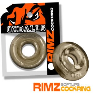 Oxballs Rimz Single Ring Comfort Cockring - Storm