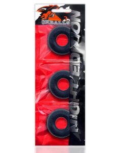 Oxballs Ringer 3-pack cockring plus+SILICONE™ special edition Night