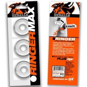Oxballs Ringer Max 3-pack Clear Oxballs Ringer Max 3-pack Clear